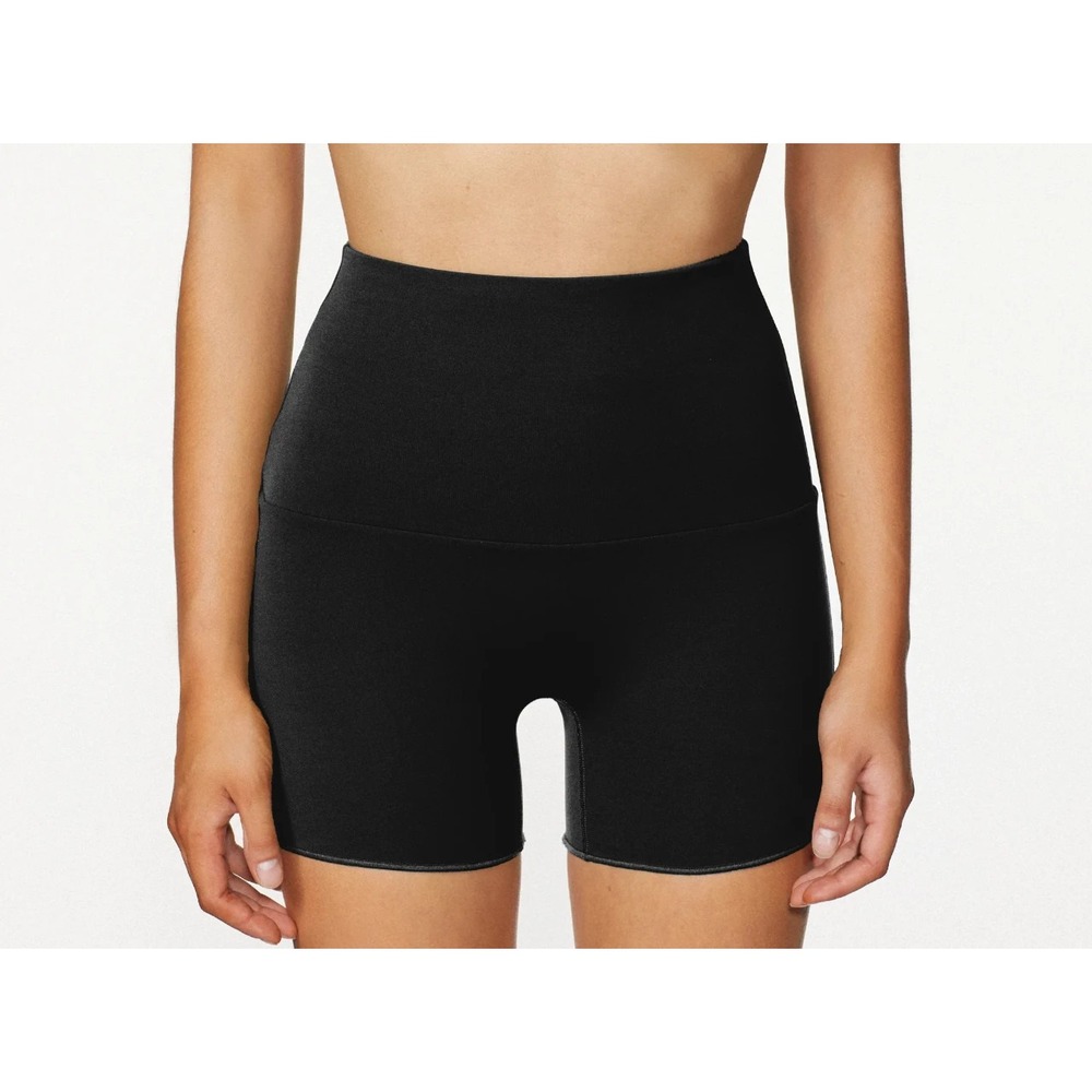 It's Now Cool (Free People) The Contour Boy Short In Black SZ M NWT